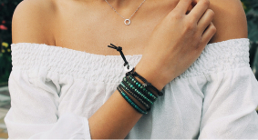 Bracelet on Girl's Arm